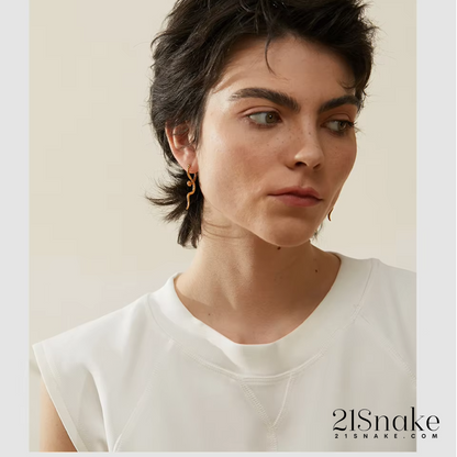 21Snake Unusual Earrings