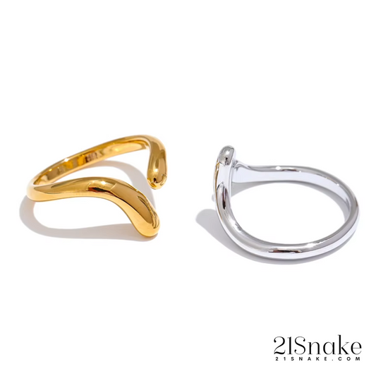 21Snake Minimalist Ring