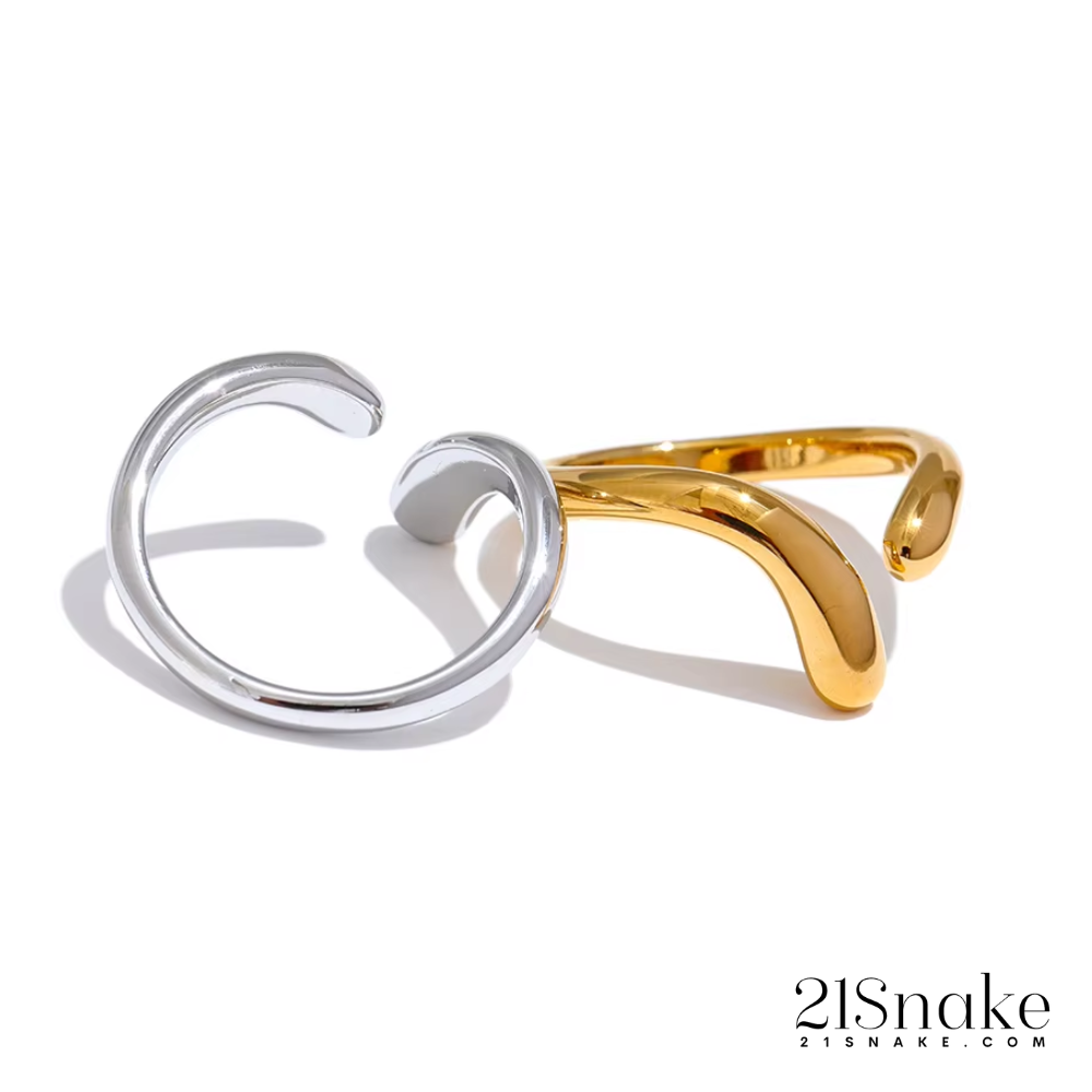 21Snake Minimalist Ring