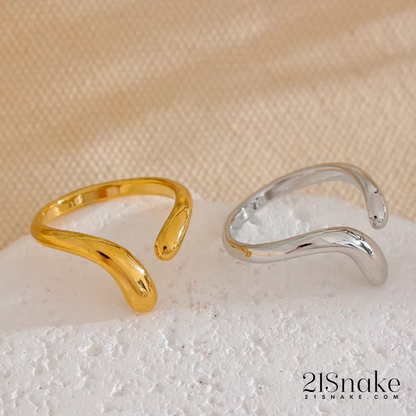 21Snake Minimalist Ring